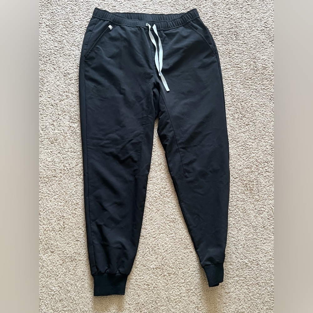 Mens Figs Large Black Tensen Jogger